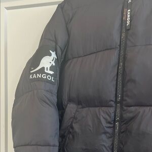 Kangol Black Puffer Jacket